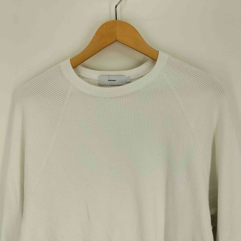 グラフペーパー Graphpaper Waffle L/S Tee ワッフル L/S Tシャツ メンズ JPN:1